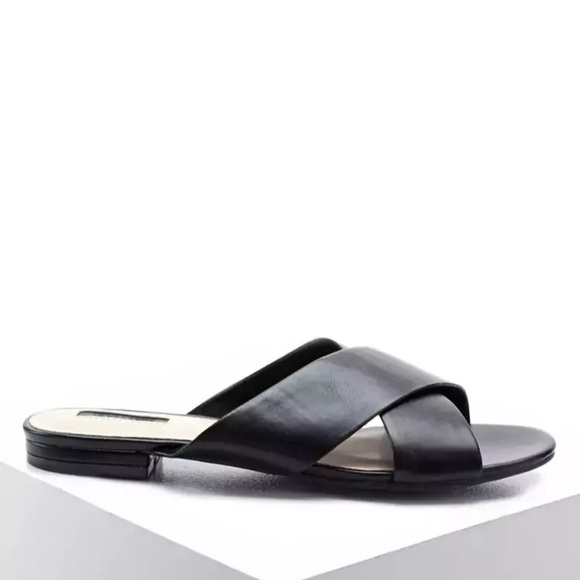 Brand new with tag Black Criss Cross Sandals - Picture 2 of 4